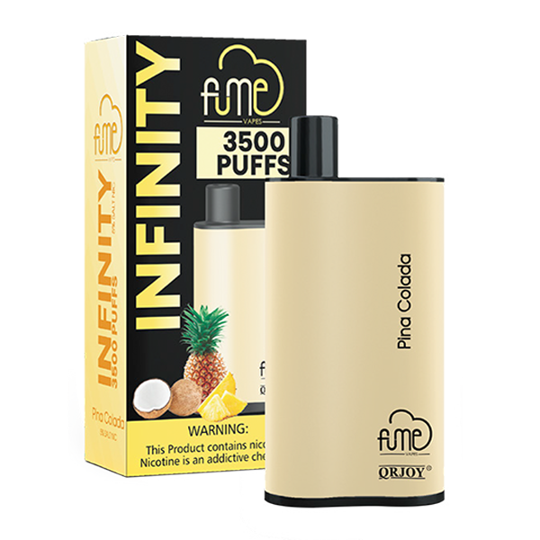 pina colada foger vape Fume Infinity Colour:ROSE GOLD Lost Vape White Gummy Foger Flavor