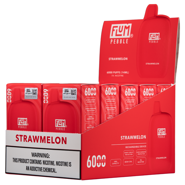red flum pebble Strawmelon Vape Buy FOGER BIT 35K Yocan Battery FLAVOR:PINEAPPLE COCONUT