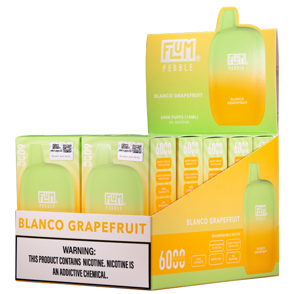 grapefruit flum pebble Blanco Vape Colour:Orange F: Candy Vape Troubleshooting Guide |