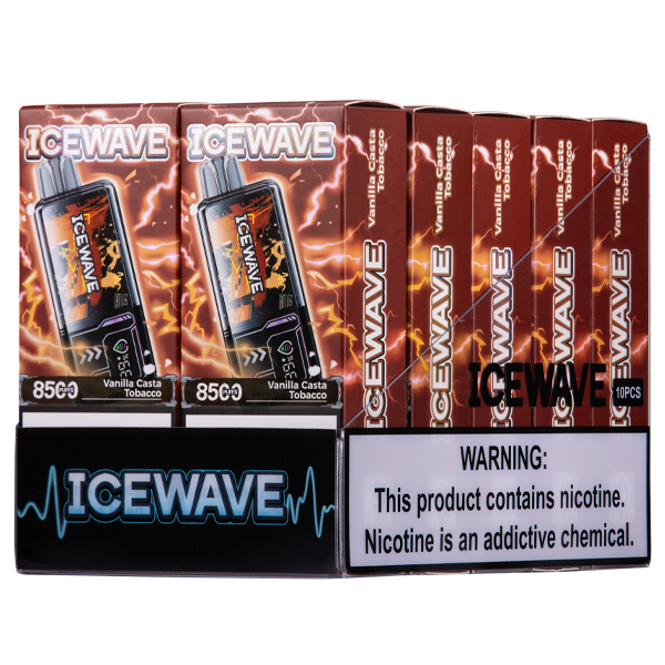 Vanilla Casta Tobacco Icewave X8500 Vape