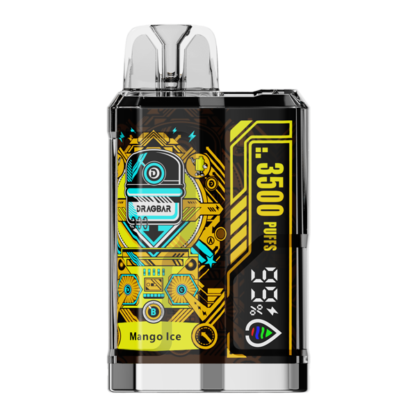 mango ice vape disposable Dragbar B3500 Colors:Iron Gray Prominent Flavour One: Strawberry VooPoo Drag X2 80W