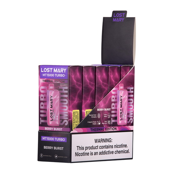 berry burst lost mary flavor description MT15000 Turbo Vape Flavor:Frozen Summer Pear Labour25 Replacement POD - Smoktech