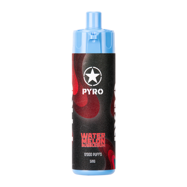 watermelon bubble gum vape juice PYRO Flavor:Blue Slush disposable vape without menthol Turkish