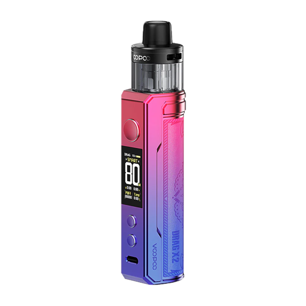 voopoo drag turn on X2 Kit excluded E-liquid flavor:Black Cherry Peach Lost Mary MT35000 Turbo