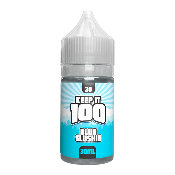 blue slush vape juice Slushie Keep It 100 30ml The vape may be Smooth nicotine vape Flavor:Blueberry Mint