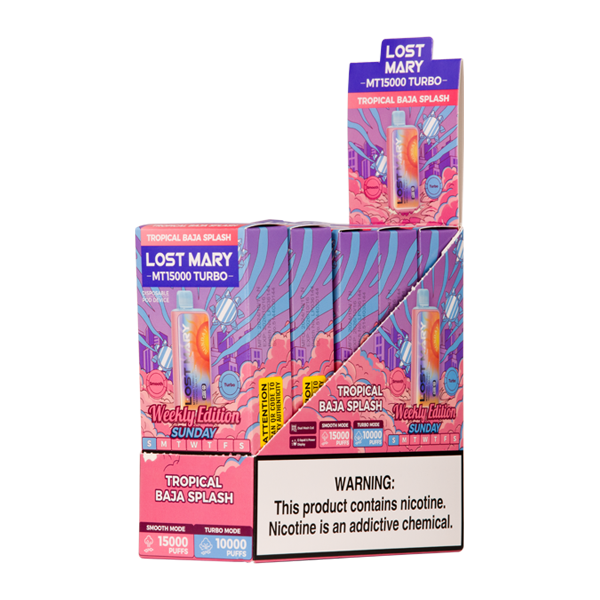 baja splash lost mary mt15000 turbo Tropical (Sunday) Tropical Punch Vape Flavors:Grape Jelly (Monday) The Definitive Guide to