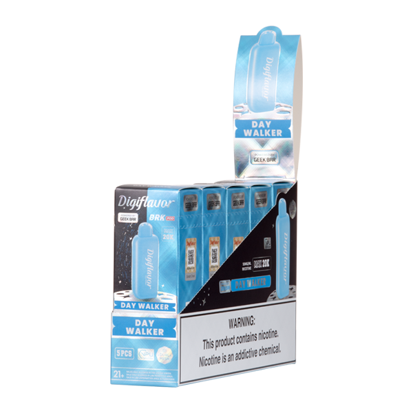 digiflavor vape pods Day Walker BRK Highlife Smoke, Vape, and zeusblack COLOR:DARK BLACK LEATHEER