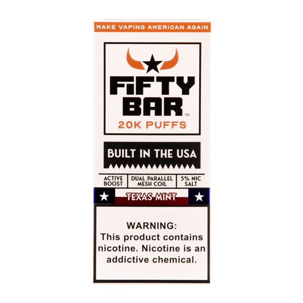 fifty bar vape mint Texas 20K Pink and Blue Foger PAX Plus Advanced Accessories Kit Select Flavor ::Mango Melon Blueberries