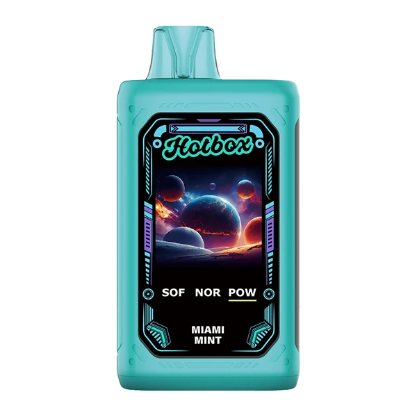 miami mint vape juice HOTBOX Elite 50K Best Flum Pebble Flavors Nera 70K Pod Add Free Pod:Jasmine Iced Tea Cane Sugar