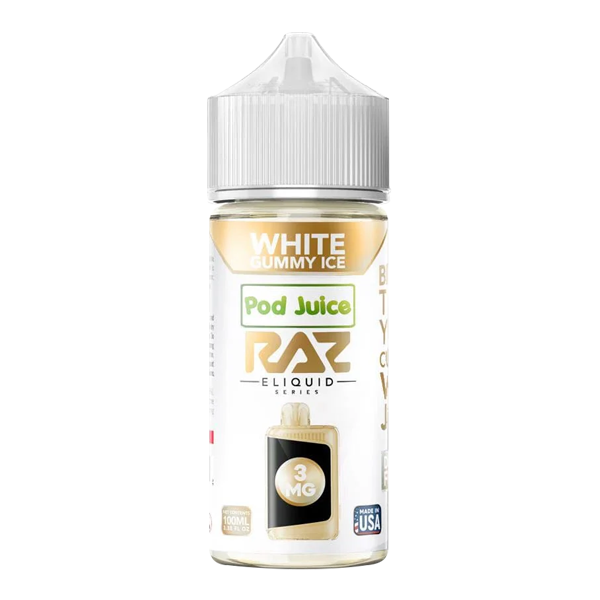 raz wintergreen vape juice White Gummy X Pod 100ml Colombian Tobacco Flavor:Arctic Melon How Does Fum Vape