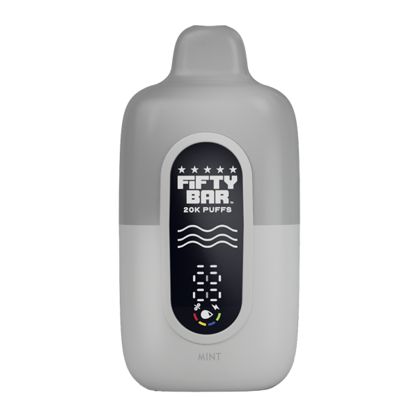 fifty bar vape switch on bottom Mint 20K (Silver Series) Coil Resistance & Bottle Size:MTL-RDL Coil - 4Ω  - 3mL caliburn ak3 pink Vaporesso XROS 5 Mini