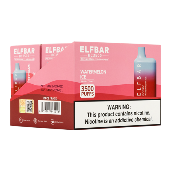 elf bar bc5000 watermelon ice BC3500 Vape Flavors:Clear Are Geek Bars Bad Elf bar