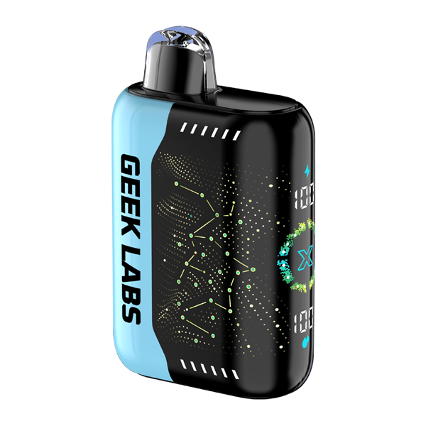 black and blue vape Berry Geek Labs Pulse X 50K Nixodine Color:Pristine White Vuse Canada Vape Pods 15000 puffs