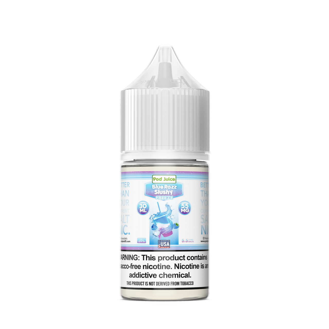 blue razz slushie vape Slushy Freeze Pod Juice Choose Flavor:Passion Citrus vuse pods nearby Vuse F: Tropical Fruits