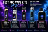 Best Refillable Pod Vape Kits of 2026 