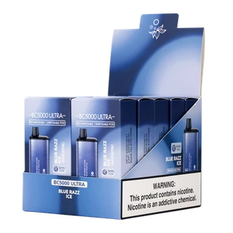 Elf Bar BC5000 Ultra Blue Razz Ice 10 pack