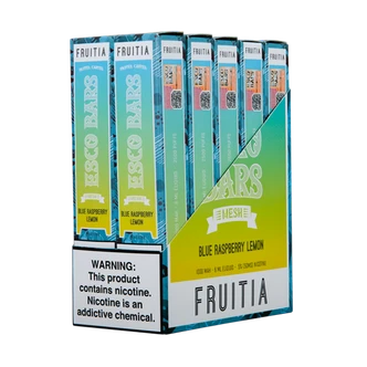 Blue Raspberry Lemon Esco Bar Fruitia Vape Bundle