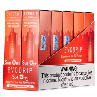 Strawberry Pina Colada EVODRIP Vape 10pk