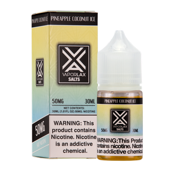 Pineapple Coconut Ice Nic Salt Vape Juice by VaporLax