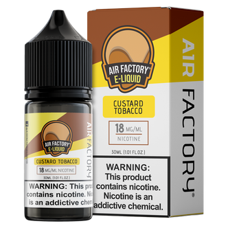 Custard Tobacco Air Factory E-Liquid 18mg