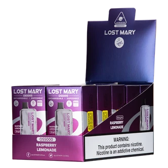 Raspberry Lemonade Lost Mary OS5000 Luster 10-Pack