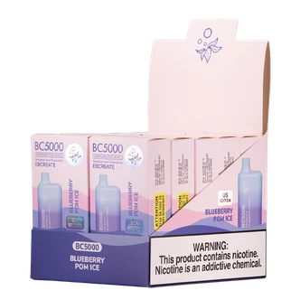 Blueberry Pom Ice EB Design BC5000 Vape 10-Pack