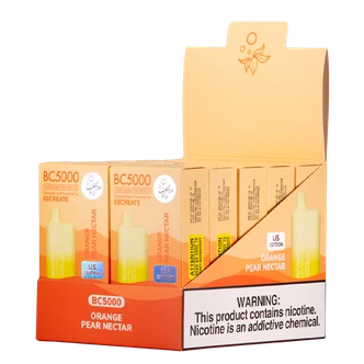 Orange Pear Nectar EBDESIGN BC5000 Vape 10-Pack