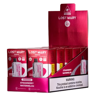 Strawberry Watermelon Lost Mary Luster Vape 10-Pack