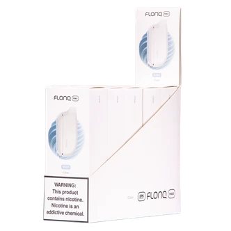 Clear Flonq Max Vape 5-Pack