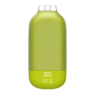 Sour Apple Hyper Bar Vape Back