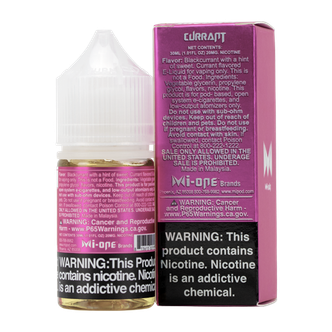 A best-selling fruity pod juice, Currant Mi-Salts is available in 20mg & 40mg