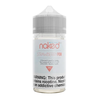 Strawberry Pom Naked Menthol Vape Juice