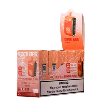 Tropical Rainbow Blast Geek Bar Pulse Vape 5-Pack