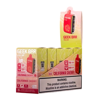 California Cherry Geek Bar Pulse Vape 5-Pack