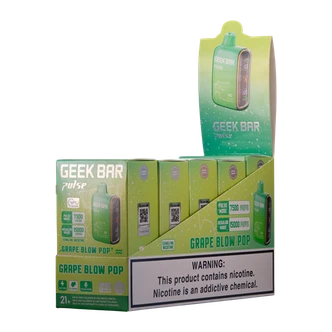 Aquarius Grape Blow Pop Geek Bar Pulse 5-Packs