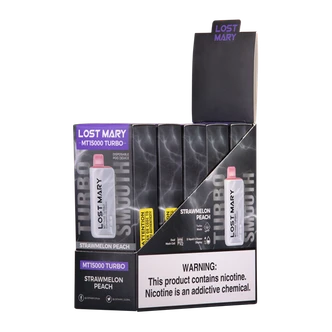 Strawmelon Peach Lost Mary Mt15000 Turbo Disposable 5 Pack