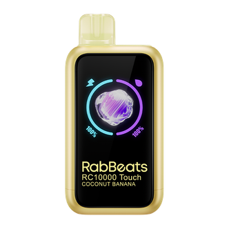 Coconut Banana Rabbeats RC10000 Touch Vape
