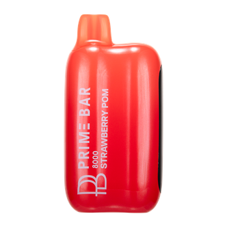 Strawberry Pom Prime Bar 8000 Vape