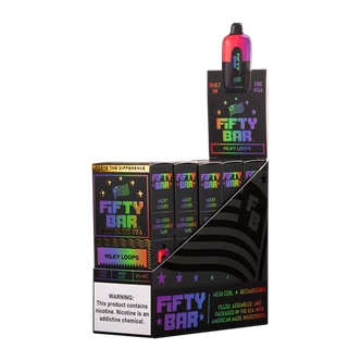 Milky Loops Fifty Bar Vape 5-Pack