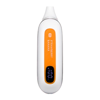 Strawberry Banana FLONQ Max Smart Vape Front View
