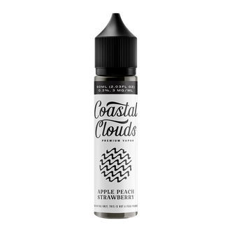 Apple Peach Strawberry - Coastal Clouds E-Juice 60ml