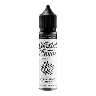 Strawberry Cream - Coastal Clouds E-Juice 60ml