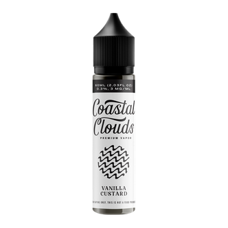 Vanilla Custard - Coastal Clouds TFN E-Juice 60ml