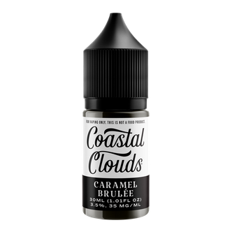 Caramel Brulee Coastal Clouds Salt Nic