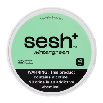 Wintergreen Sesh+ Pouches 4mg