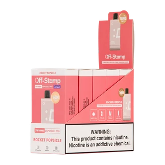 Rocket Popsicle OFF STAMP SW16000 Disposable Vape 5 Pack