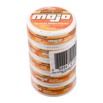 Orange Burst Mojo Balanced Energy Pouches
