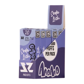 Soda Lish Momo Zeltu X3 Pods 20mg 5 pack