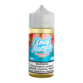 Strawberry Peach Cloud Nurdz Iced eJuice