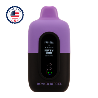 Bonker Berries FRUITIA X Fifty Bar 20K Vape